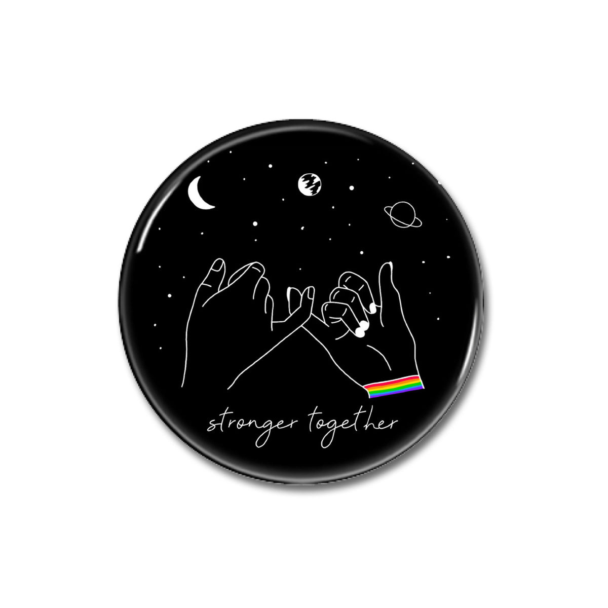 B-Ware: Stronger Together Button