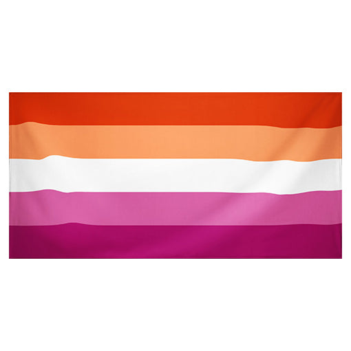 Sunset Lesbian Flagge/Fahne