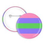 Trigender Flagge Button