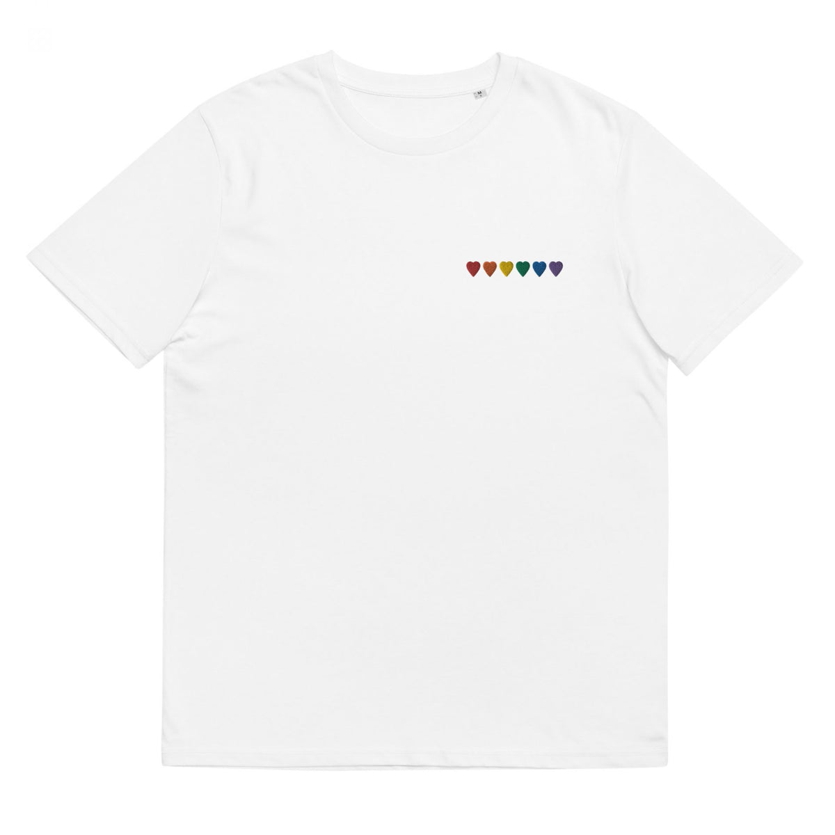 Pride Hearts T-Shirt (bestickt)