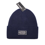 Why be racist Beanie - Recyceltes Polyester (Navy)