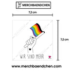 Wir sind mehr Sticker