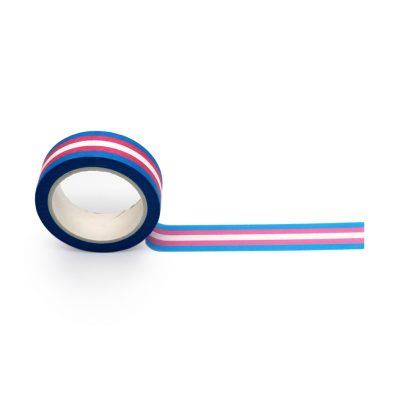 Transgender Flagge Washi-Tape - Merchbaendchen Shop